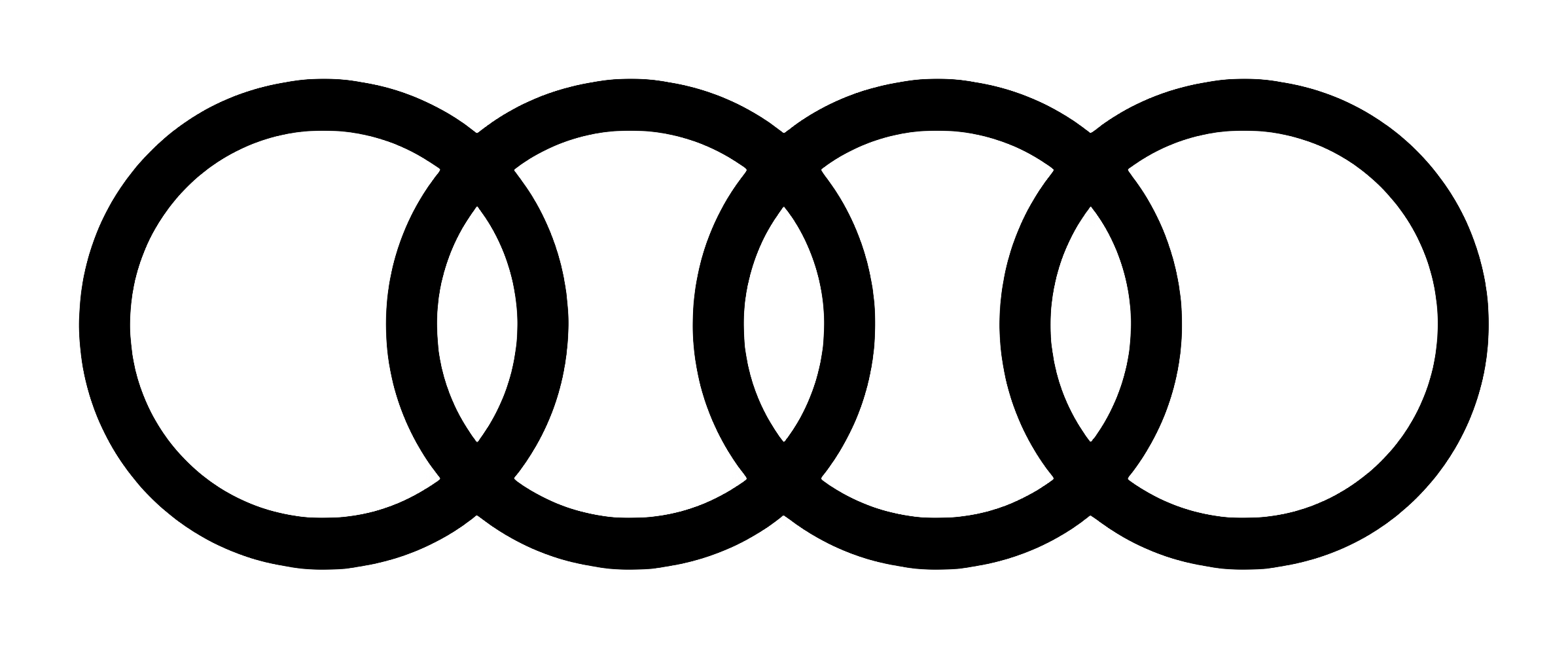 Audi vehicle brand logo