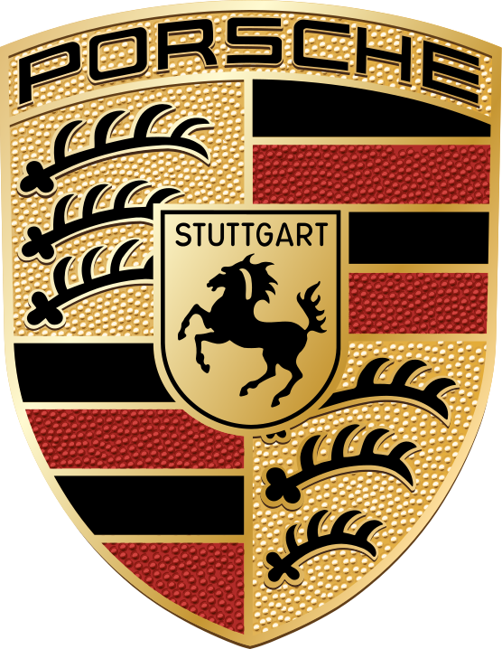 Porsche vehicle brand logo