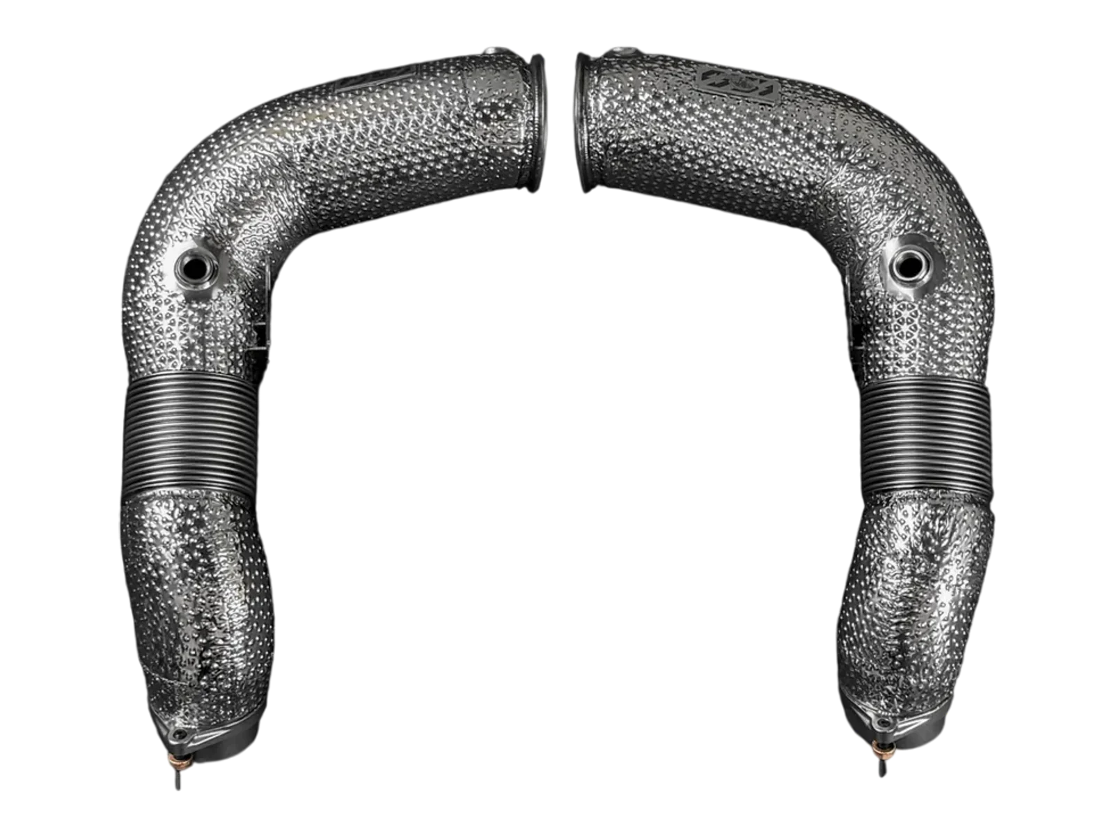 Downpipe BMW M5 G90: Alternate angle