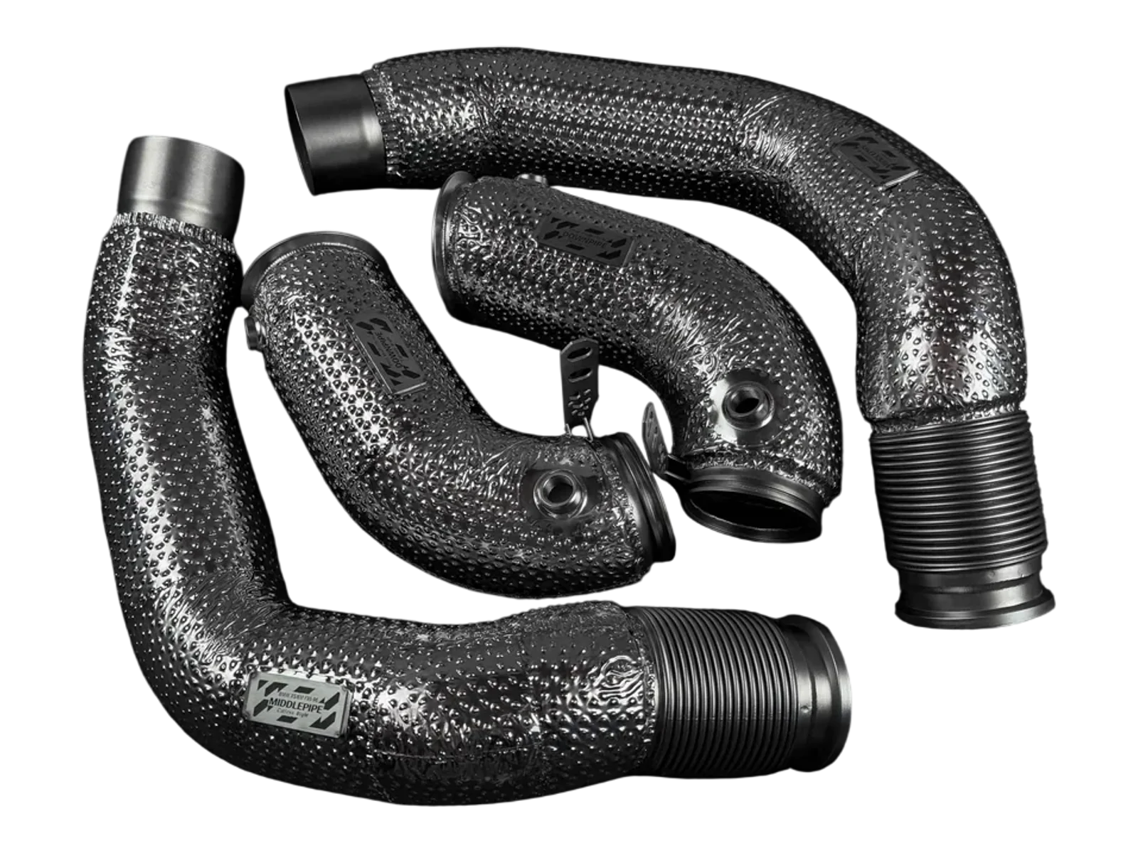 Downpipe BMW X5M/X6M F95/F96: Alternate angle